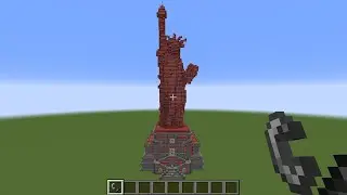 Statue of liberty in Minecraft | experiment v1
