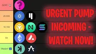 GREATEST Crypto Layer 1 Tier List (100x SECRET GEM!?)