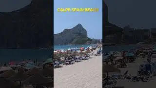 ES Spain BEACH ☀️Calpe - SPAIN Beach 