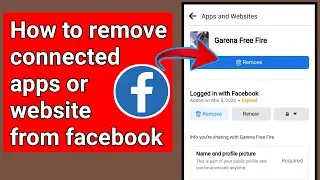 How remove connected apps or website from Facebook.How to check connected apps with Facebook