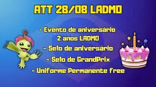Atualização LADMO 28/08/24 - Digimon Masters Online