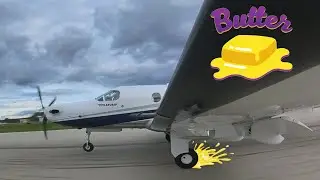 Butter Landing In Chicago with Irish Dave | Pilatus PC-12NG