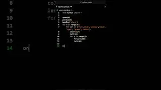 Draw  a square spiral using Python. #coding #programming #python