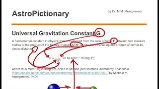 Universal Gravitation Constant G