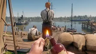 🔥🧨[4K] Dynamite & Fire Bottle Gameplay #60 - Red Dead Redemption 2