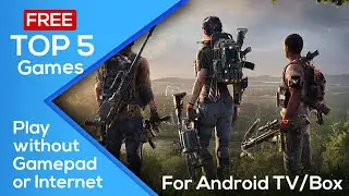 Android TV Games without Gamepad or Internet | Top 5 Free Games for Android TV/Box(Mi TV/Fire Stick)