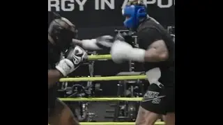 STILL DANGEROUS! Mike Tyson Rocks Spar Partner With OldMan Power