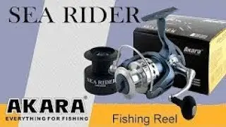 Разборка катушки Akara Sea Rider.