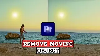 How to Remove Object From Video in | Adobe Premiere Pro | Remove Moving Object