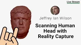 Scanning Human Head with Reality Capture - [Reality Capture, Toolbag 3, Photoshop, Maya]