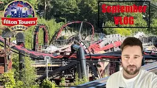 Jaw-Dropping Updates! Alton Towers VLOG: Nemesis Construction & Project Horizon Update