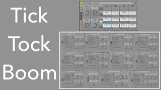 Tick Tock Boom (a non-traditional electronic drum kit)