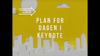 Keynote Dagsplan