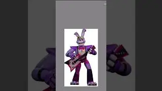 Fanmade Glamrock bonnie #fnaf #music