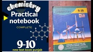 Class 9-10 chemistry practical notebook complete