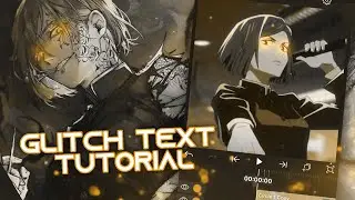 Text Glitch 3.0 / Alight Motion Tutorial