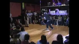 Ivan Forwin VS Mister P. toprock battle. juste debout spain 2013