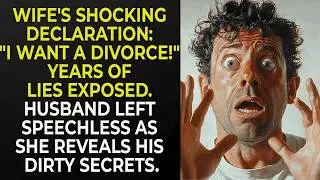 Wife, Tired of Lies, Announces Divorce, Leaving Husband Stunned...