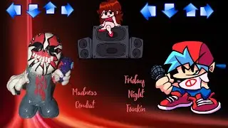 Лепим ScrapeFace - Friday Night Funkin' Madness Combat Mod