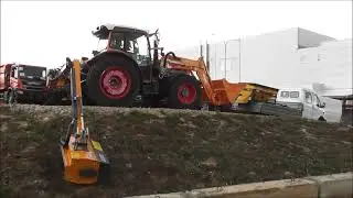 Мульчер тракторный Ferri DTF и Косилка манипуляторная Ferri TM56 на тракторах  -презентация в Калуге