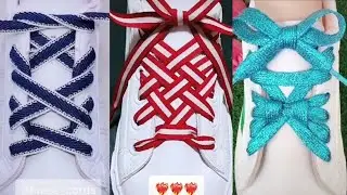 Как красиво завязать шнурки /Топ лучших шнуровок /Шнуровка кроссовок  #43