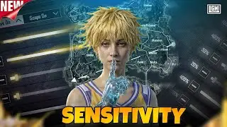 BEST SETTINGS AND SENSITIVITY | BGMI SENSITIVITY CODE TODAY | BGMI ZERO RECOIL SENSITIVITY CODE
