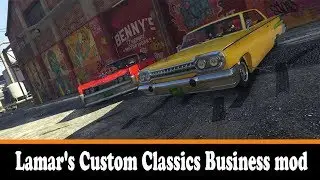 GTA 5 моды - Lamar's Custom Classics Business mod