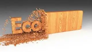 Animated processing of the words 