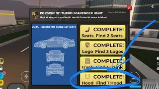 HOW TO COMPLETE 12 CAR PARTS MISSIONS in Porsche Event! (Roblox Driving Empire)