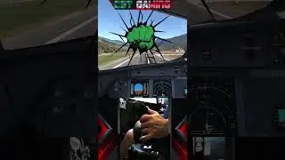 Paro | Most dangerous approach in the world | Not pretty but we made it! #aviation #msfs2020