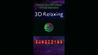 looping video 20 min / animation relaxing / rest of thought