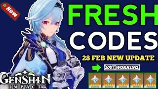7 NEW GENSHIN IMPACT CODES MARCH 2022 - GENSHIN IMPACT REDEEM CODES - GENSHIN CODES