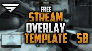 Stream Overlay Template #58 | FREE DOWNLOAD | PSD | Seangraphicx