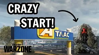Not your normal start to a game!!!CRAZY start to a warzone game!