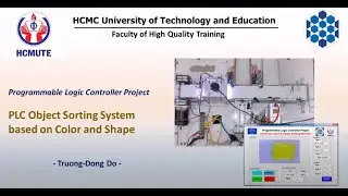 PLC Object Sorting System based on Color and Shape - Experimental results