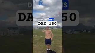Day 150🔥Doing this every day until I have a six pack! #weightlossjourney