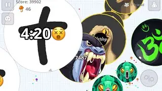TAKING DOWN GIANTS 🦍 (AGAR.IO MOBILE)