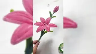 How to Make Flower With Chenille || Amazing Flowers Making Idea🌹🌹