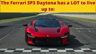 The Ferrari SP3 Daytona has a LOT to live up to! | The Prototype Pages