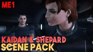 Kaidan x FemShep Scene Pack || Mass Effect 1 (1080p, 60FPS)