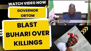 WATCH: Governor Ortom blames FG over insecurity in Benue