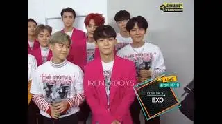 Exo member can't take their eyes off irene #surene 👀✨