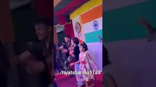 Teri Aakhya Ka Yo Kajal Dance || Rajat Fauji Ka Dance with children 😍