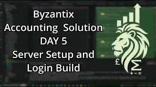Byzantix accounting solution part 5 - the server and auth