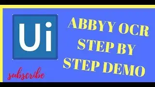 Abbyy OCR Uipath Step By Step Demo