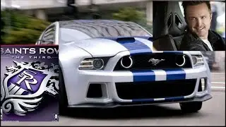 Saints Row 3 Torby Marshall and mustang