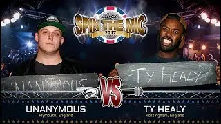 Unanymous vs Ty Healy Full Battle | Spin The Mic 2017