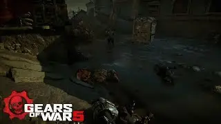 GEARS 5 RAGDOLL NPC WARS; SNIPER DUEL;RIVER