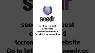 SEEDR (Torrent to IDM Converter)
