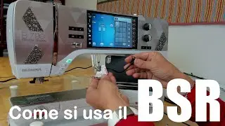 Come si usa il piedino BSR Bernina